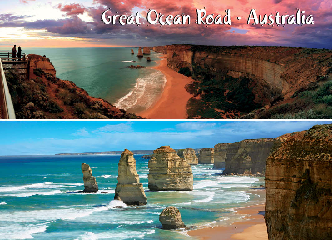 12 Apostles 2 scene - Metal Magnet - Scancolor Australia